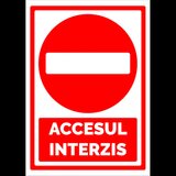 Indicator pentru accesul interzis